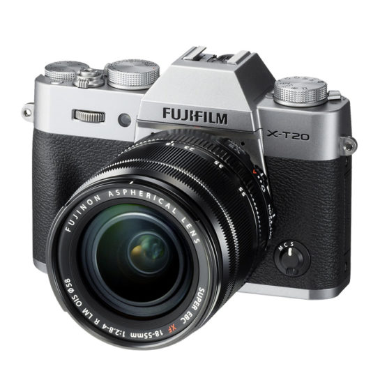 Fujifilm X-T20 + 18-55mm f/2.8-4 XF R LM OIS Silver – GARANZIA UFFICIALE FUJIFILM ITALIA 2 ANNI