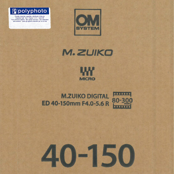 OM System M.ZUIKO Digital ED 40-150mm f 4.0-5.6 R - NERO - gar. POLYPHOTO Italia 2 anni - immagine 4