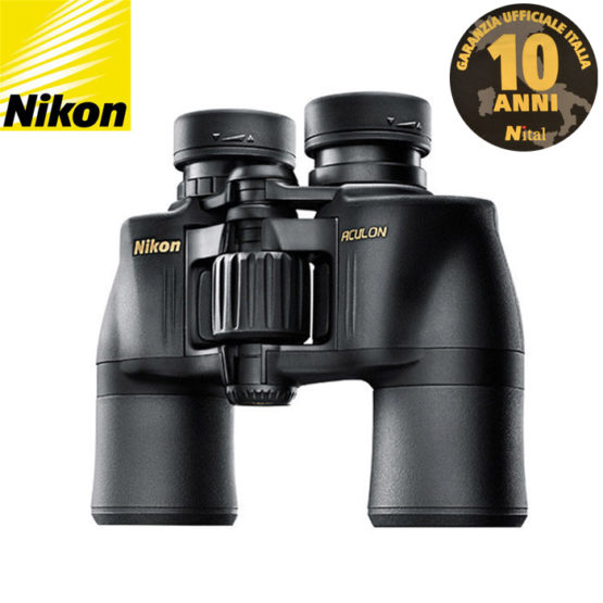 Nikon binocolo Aculon 8x42 A-211 - Garanzia Ufficiale Nital Italia 10 anni.