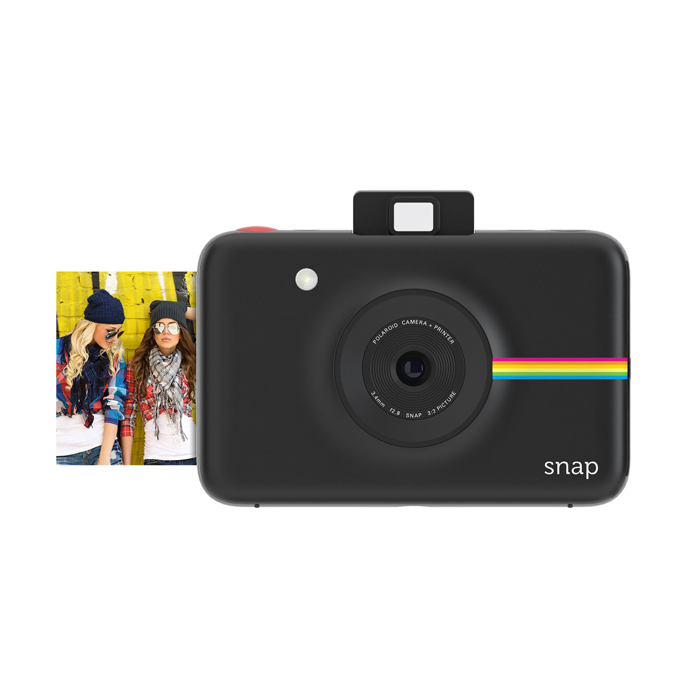 Polaroid Snap black + Polaroid custodia EVA nera - Garanzia 2 Anni Polaroid  Italia - Fotospina