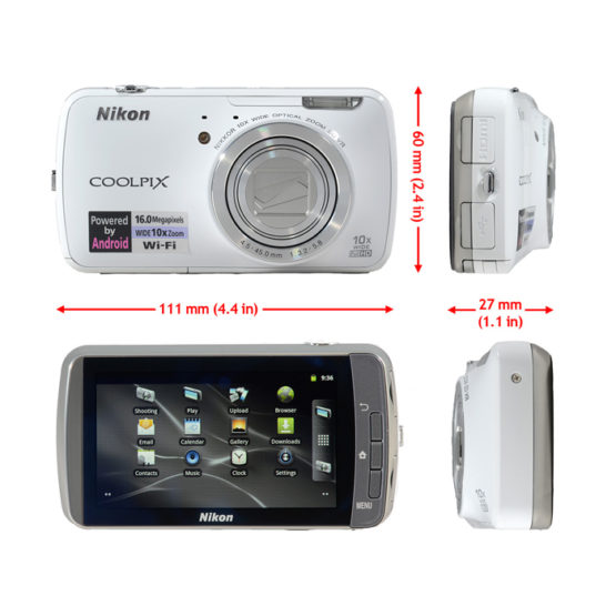 Nikon Coolpix  S 800c White - immagine 3