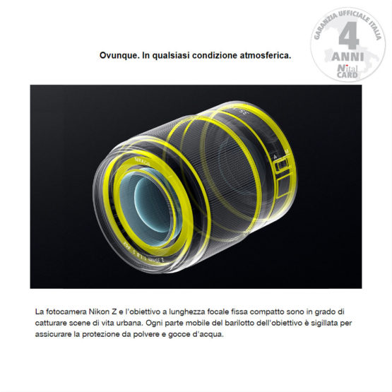 Nikon Z 35mm f 1.8 S – Garanzia Nital Italia 4 Anni - immagine 5