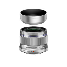 Olympus M.ZUIKO Digital ED 25mm f/1.8 - Silver - con paraluce – usato AAA