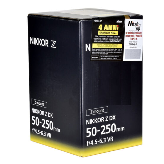 Nikon Z DX 50–250mm f/4.5–6.3 VR - Garanzia Nital Italia 4 anni - immagine 9