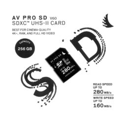 Angelbird 256 GB scheda SD AV PRO SD MK2 V60 SDXC™ UHS-II U3 Classe 10