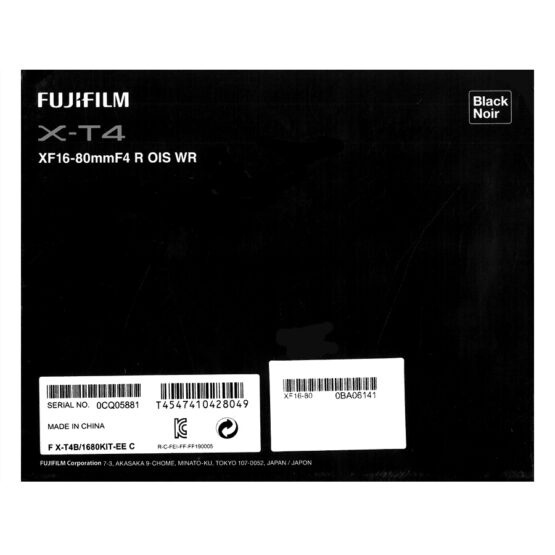 Fujifilm X-T4 + XF 16-80mm f/4 R OIS WR Nero - immagine 19
