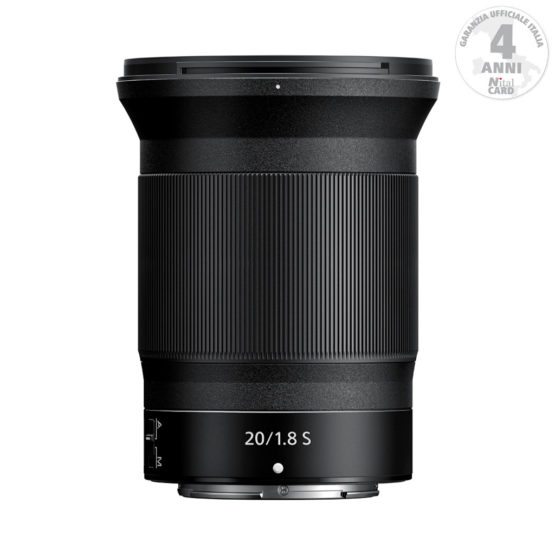 Nikon Z 20 mm f/1.8 S-Line Nikkor - usato AAA