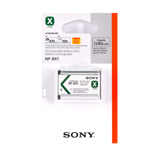 Sony NP-BX1 serie X batteria originale ricaricabile agli ioni di litio – Li-Ion – - immagine 4