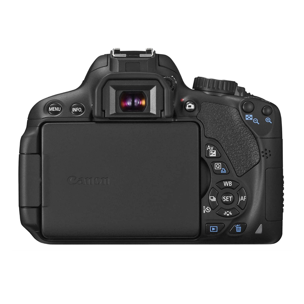 Macchina fotografica reflex Canon EOS 600D Nero EF-S 18-55mm 1:3.5-5.6 IS