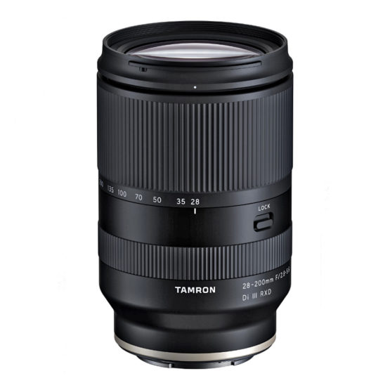 Tamron 28-200mm f/2.8-5.6 Di III RXD - SONY E – GARANZIA POLYPHOTO ITALIA 10 ANNI