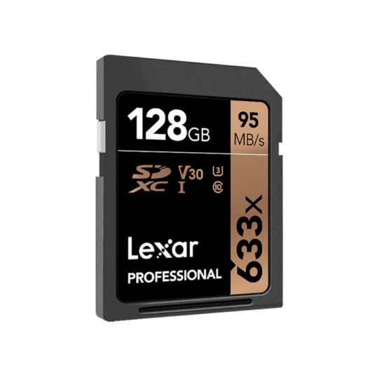Lexar Scheda SD 128-GB 633X PRO 95-MB/s SDXC C10 V30 U3 - immagine 2