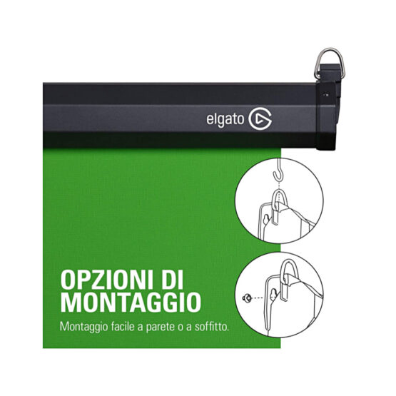 Elgato Green Screen MT - fondale Chroma Key montabile - GARANZIA POLYPHOTO ITALIA 2 ANNI - immagine 6