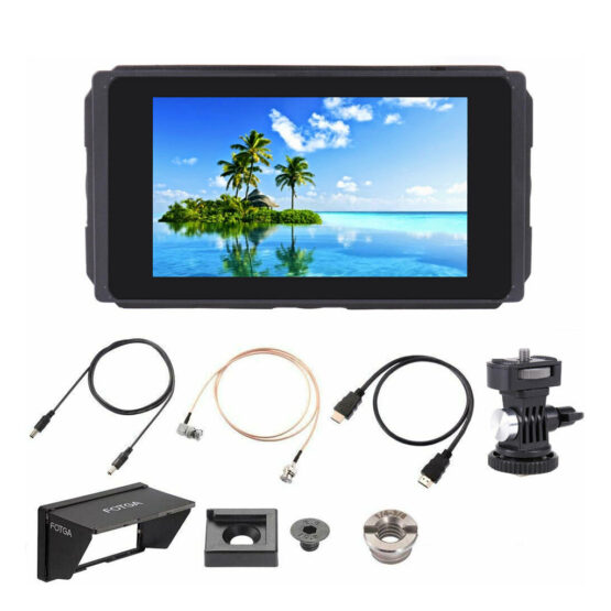 Fotga E50S - SDI+HDMI - monitor 5 pollici professionale ultra bright  touch - 3D LUT - immagine 12