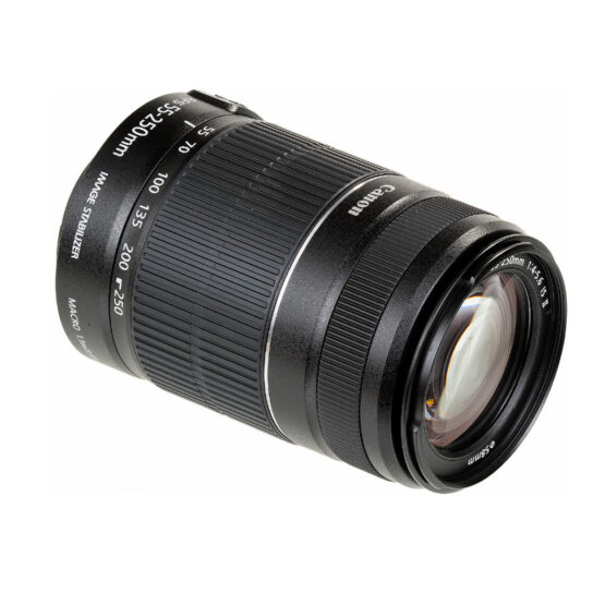 Canon EF-S 55-250mm f/4-5.6 IS II + paraluce Canon ET-60 – USATO AAA – - immagine 2