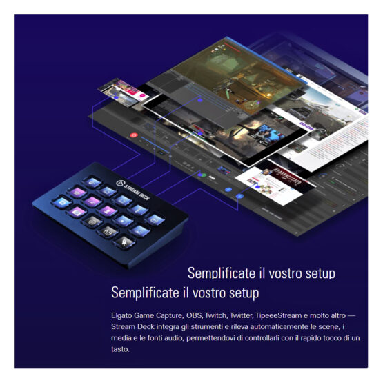 Elgato Stream Deck USB – GARANZIA POLYPHOTO ITALIA 2 ANNI - immagine 7