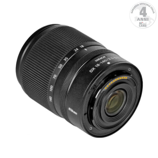 Nikon Z 18-140mm f/3.5-6.3 DX VR – con filtro UV - Garanzia Nital Italia 4 anni - immagine 3
