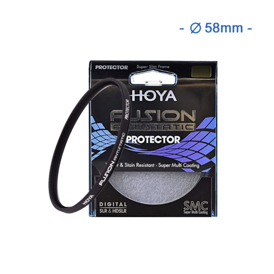 Hoya 58 mm filtro Fusion Protector Antistatic - Digital