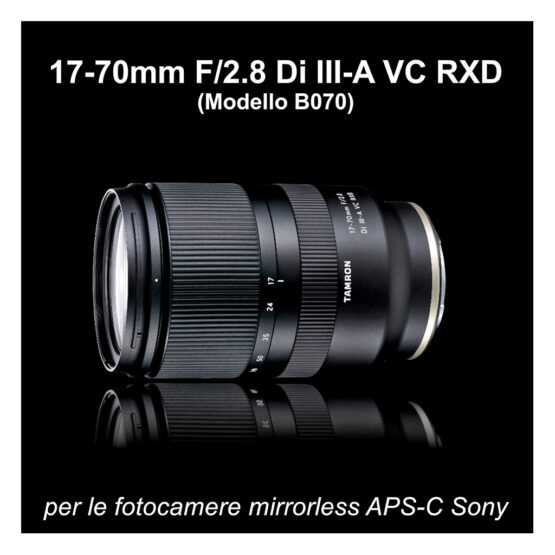 Tamron 17-70mm f/2.8 Di III A VC RXD - SONY E - GARANZIA POLYPHOTO ITALIA 10 ANNI - immagine 3