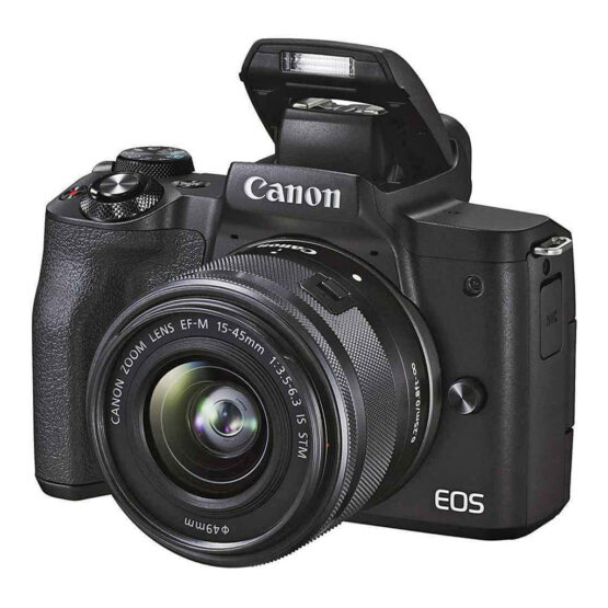 CANON EOS M50 Mark II + 15-45 mm  – Garanzia Canon Italia 2 anni