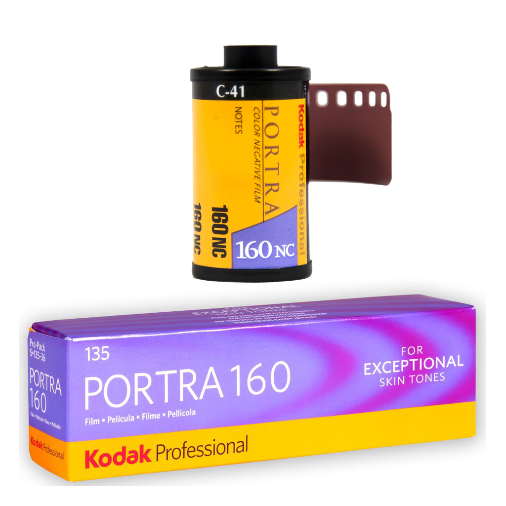 Kodak Portra 160 iso 35 mm 36 pose - Pro-Pack - confezione da 5
