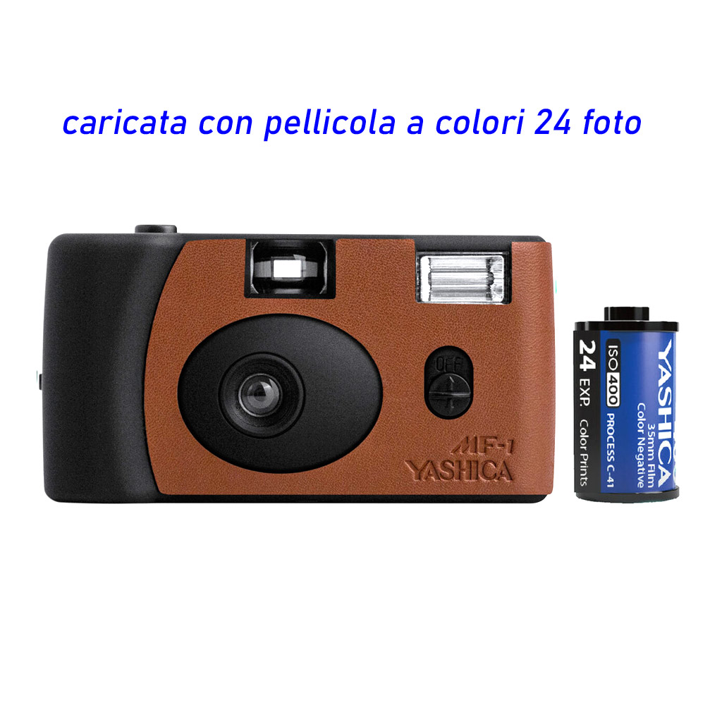 Yashica MF-1 - fotocamera analogica - Brown