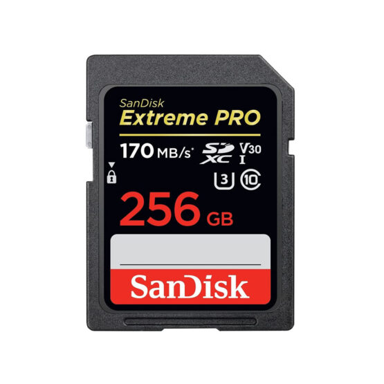 SanDisk SDXC 256-GB Extreme Pro 170-MB/s UHS-I