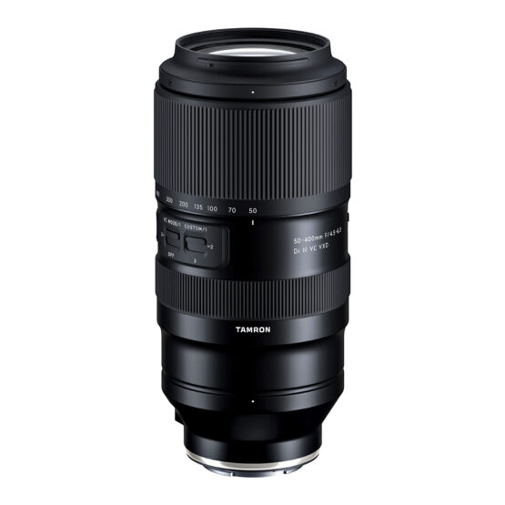 Tamron 50-400mm f 4.5-6.3 Di III VC VXD – SONY E-mount – GARANZIA POLYPHOTO ITALIA