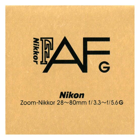 Nikon AF 28-80 mm f 3.3-5.6 G Silver - immagine 3