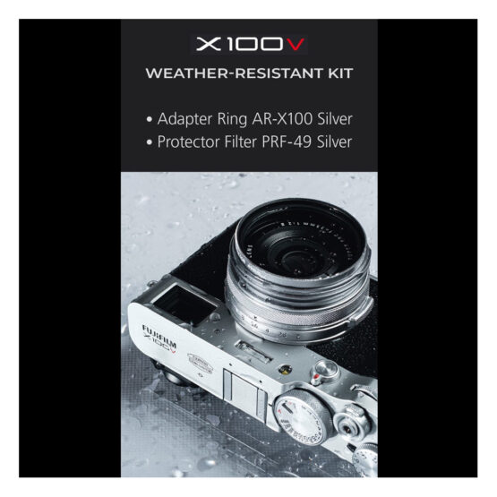 Fujifilm Weather Resistant Kit per X100V Silver