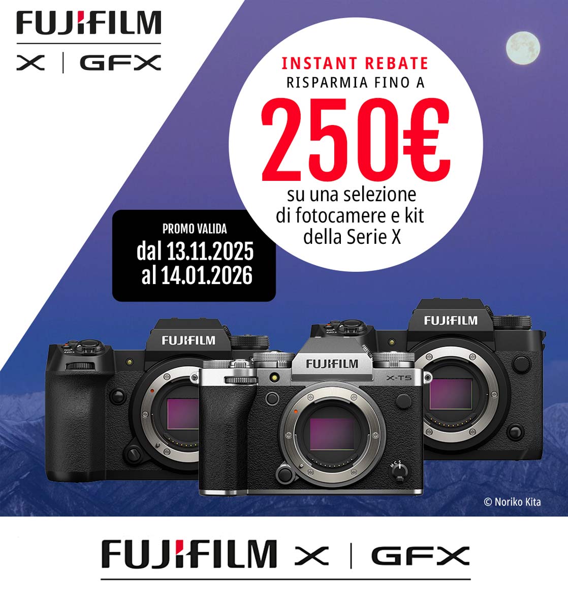 Fujifilm X-H2S corpo - garanzia FUJIFILM ITALIA 2 anni - immagine 2