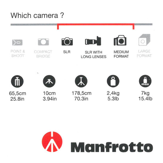 Manfrotto treppiedi 055 X PROB - immagine 7
