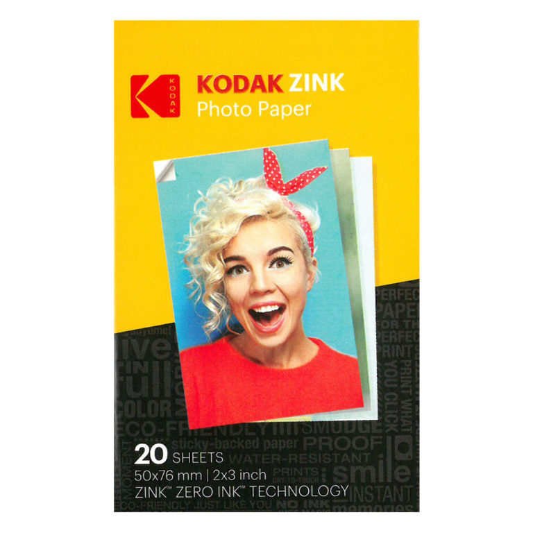 Carta Fotografica Kodak ZINK 2x3" - Confezione Da 20 Fogli | Adesiva E Resistente - Foto 10