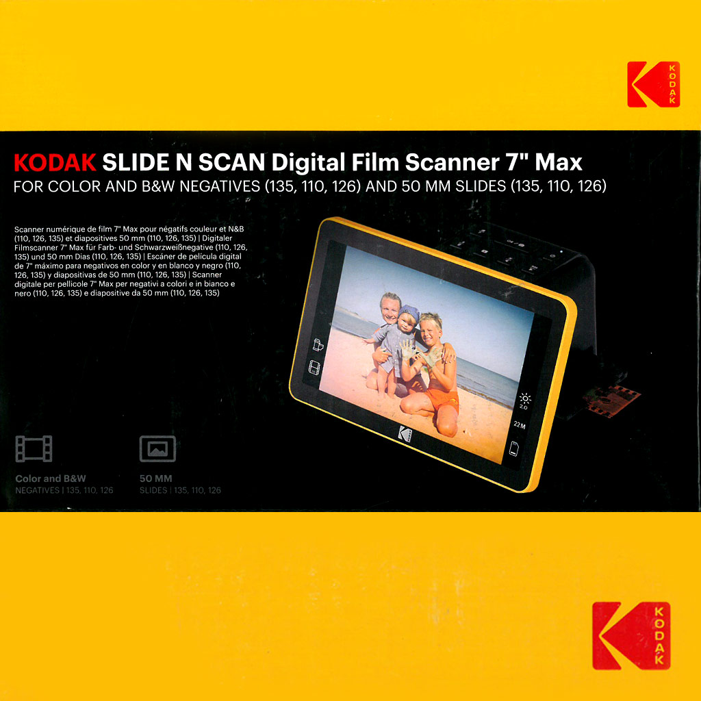 Kodak Slide N Scan Max 7 Digital Film Scanner – GARANZIA