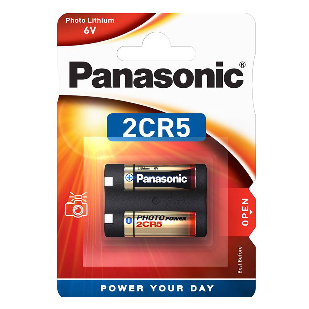 Panasonic 2CR5 batteria Litio 6V – Confezione singola - Fotospina