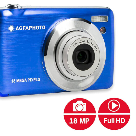 AgfaPhoto DC-8200 blu + SD 16gb + borsa - immagine 2