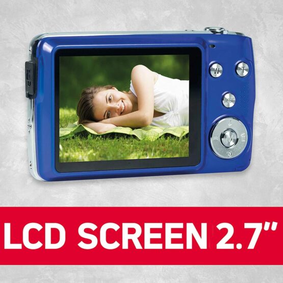 AgfaPhoto DC-8200 blu + SD 16gb + borsa - immagine 3