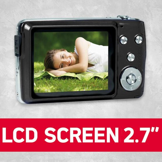 AgfaPhoto DC-8200 nera + SD 16gb + borsa - immagine 3