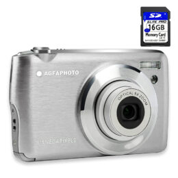 AgfaPhoto DC-8200 silver + SD 16gb + borsa