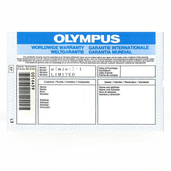 Olympus Mju I Limited Edition – fotocamera analogica - immagine 16