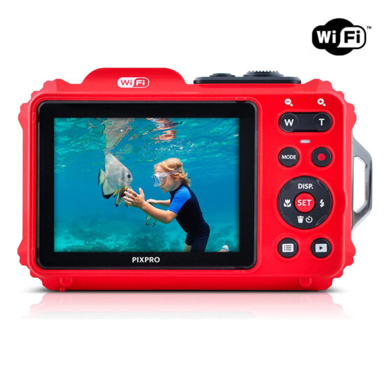 Kodak WPZ2 rossa - Subacquea fino a 15 mt - con borsa - immagine 4