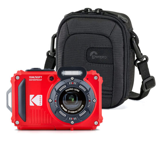 Kodak WPZ2 rossa - Subacquea fino a 15 mt - con borsa - immagine 12