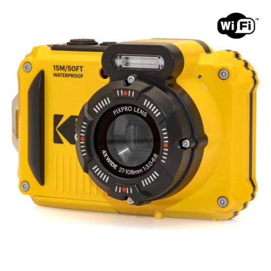 Kodak WPZ2 gialla - Subacquea fino a 15 mt - con borsa - immagine 2