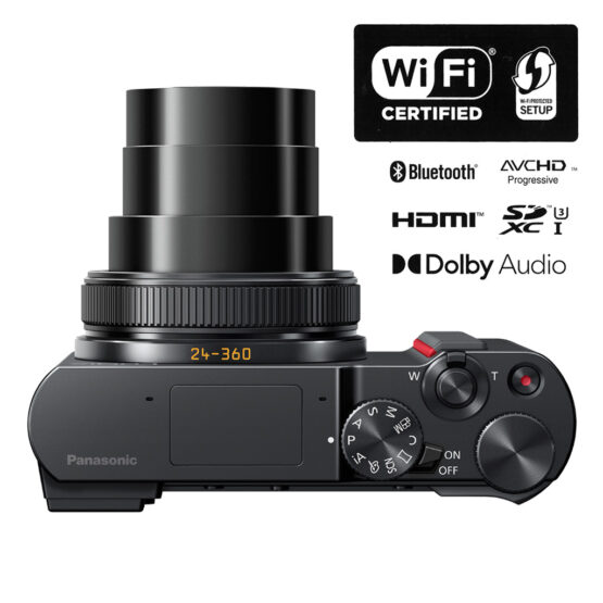 Panasonic Lumix TZ200D nero – Garanzia Fowa Italia 4 anni - immagine 3