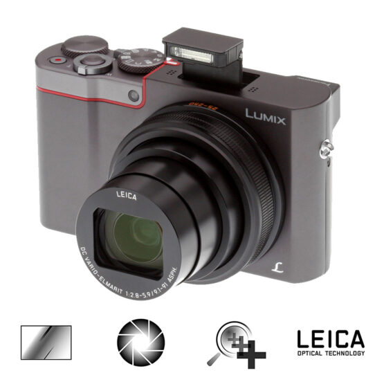 Panasonic Lumix TZ100 silver - Garanzia Fowa Italia 4 anni - immagine 9