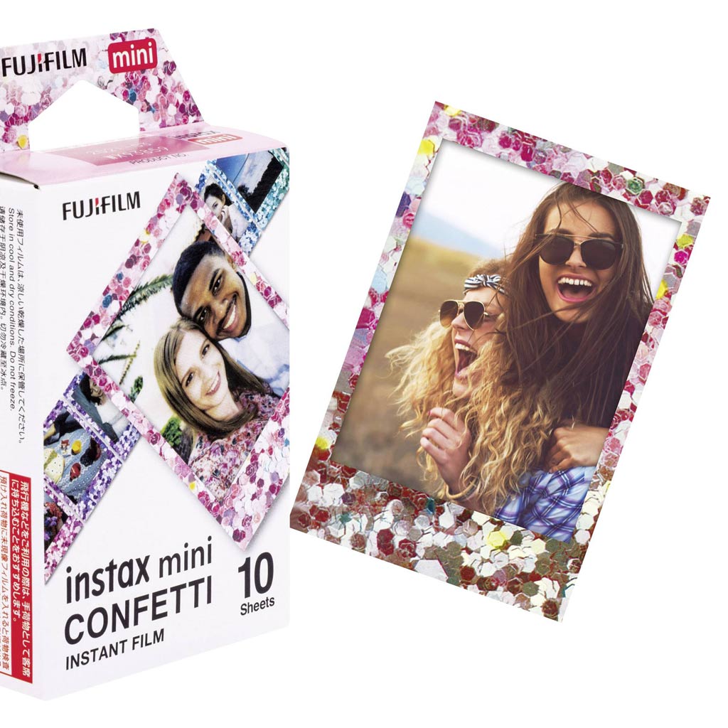 Fujifilm pellicola Instax MINI confetti - 10 foto colore - immagine 3