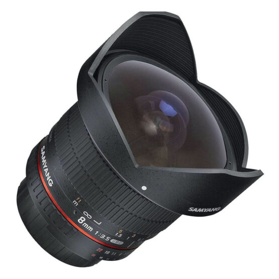 Samyang 8mm f 3.5 UMC Fish-eye CS II UMC- usato AAA - Attacco Nikon F - immagine 2