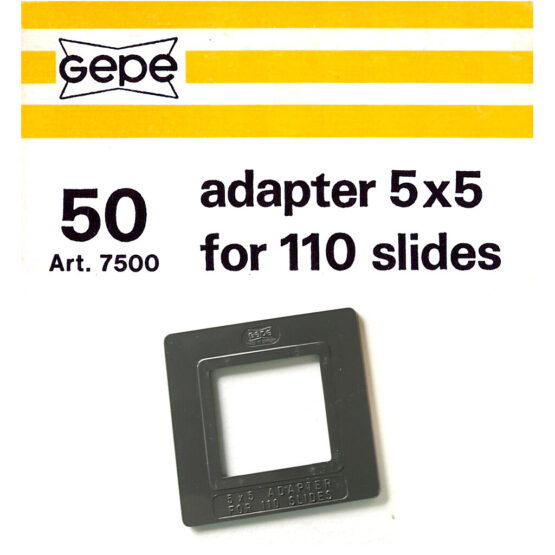 Gepe 7500 telaio adattatore per diapositive 110 mm