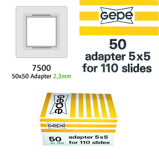 Gepe 7500 telaio adattatore per diapositive 110 mm - immagine 2