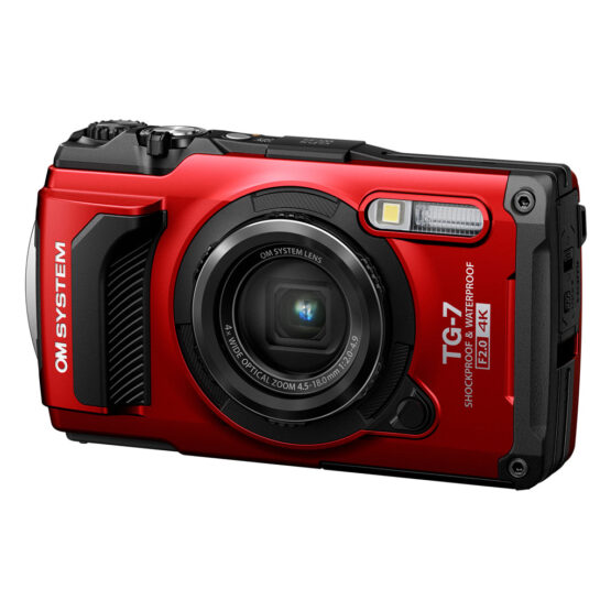 OM System Tough TG-7 - rossa – con astuccio - gar. POLYPHOTO Italia - immagine 2