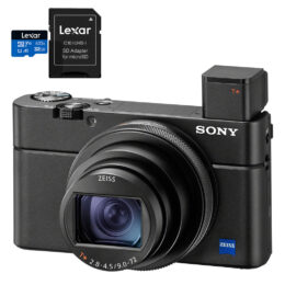 Sony RX 100 VII A Cyber-Shot + SD 32GB – 2 anni Garanzia Sony Italia